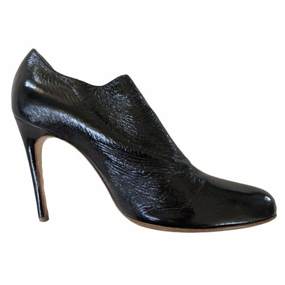 Rupert Sanderson Condor Black Open Side Shoe Boots - Picture 10 of 12